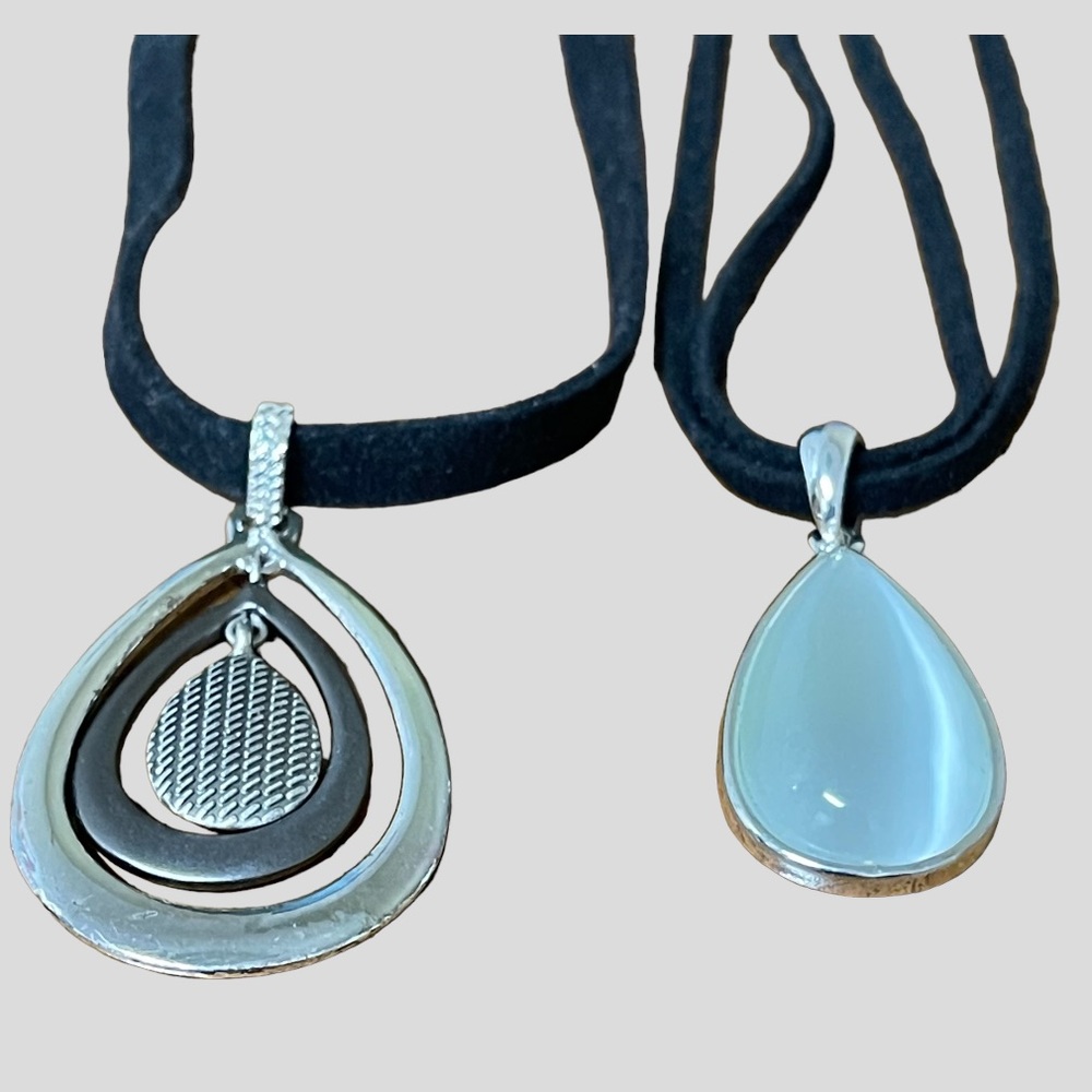 A pretty pair of necklaces